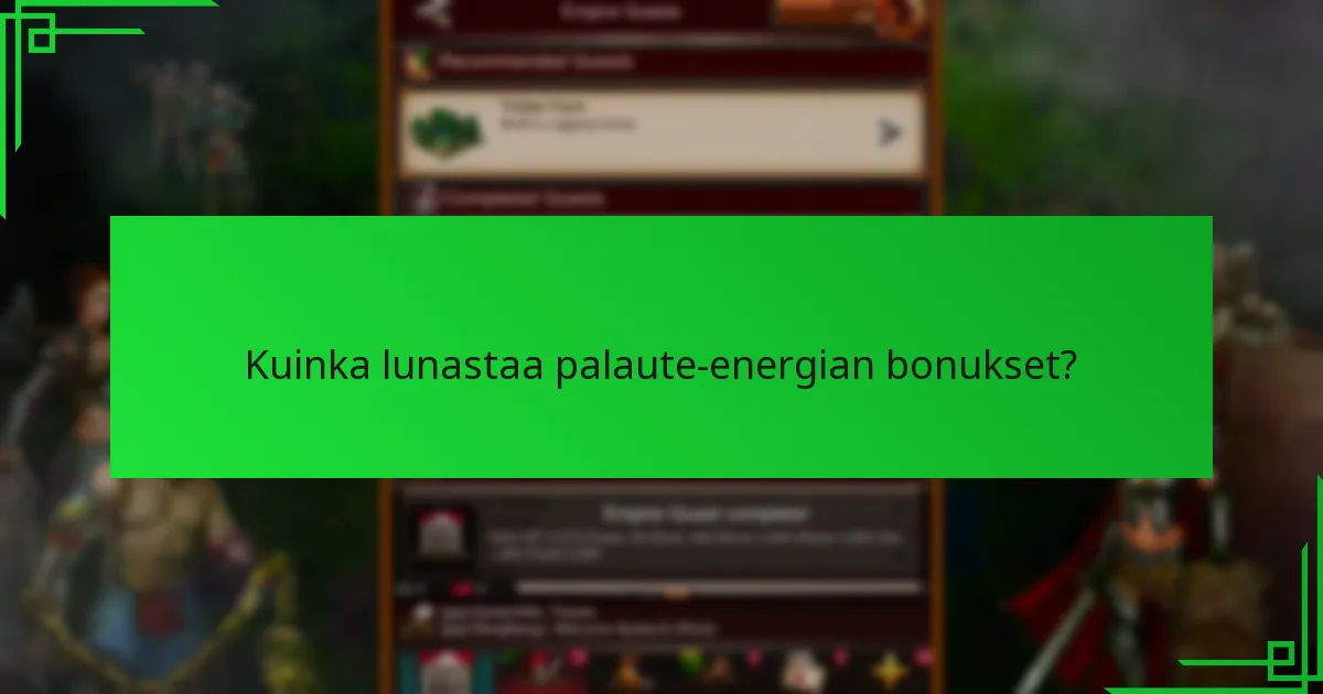 Millaisia palkintoja pelaajat voivat saada?