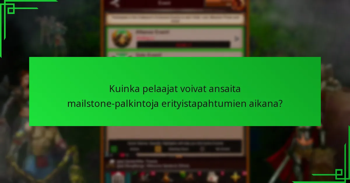 Mitkä ovat mailstone-palkintojen kustannukset?