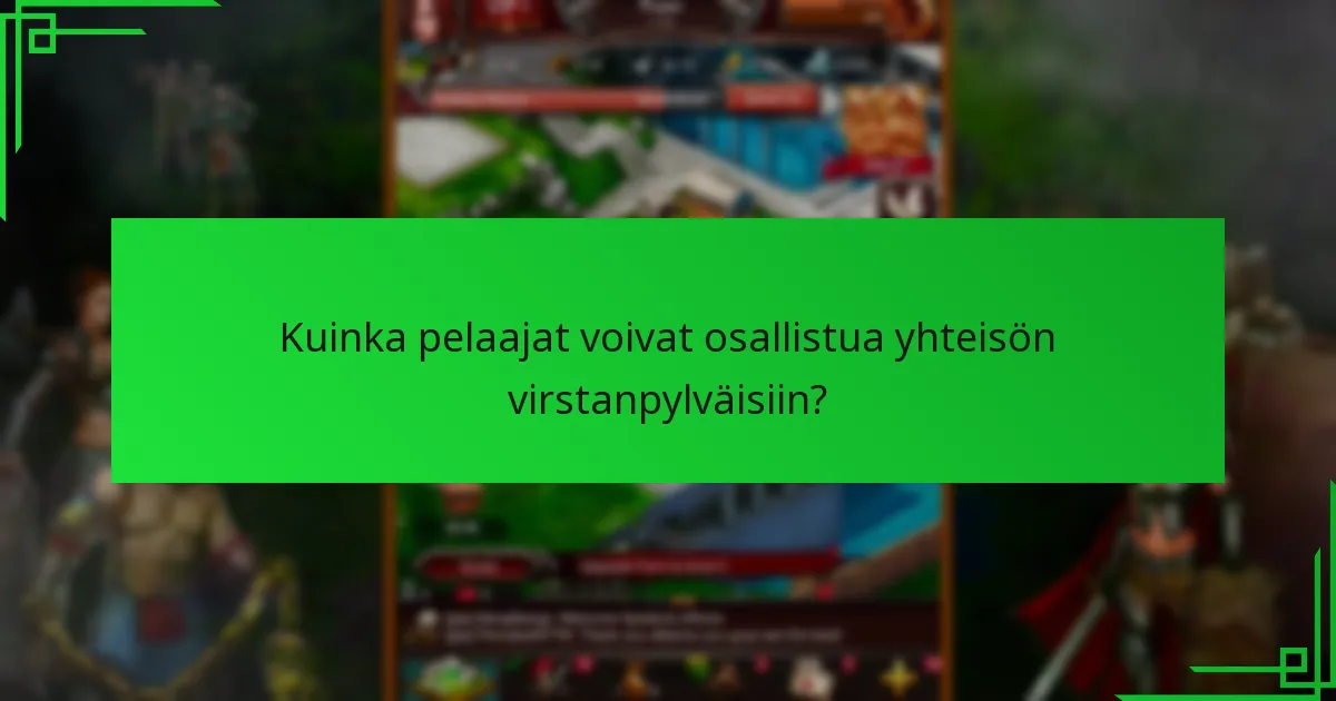 Mitkä palkinnot pelaajat voivat ansaita yhteisön virstanpylväiden kautta?