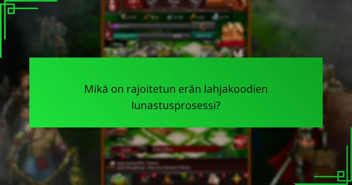 Kuinka rajoitetun erän lahjakoodit vertautuvat muihin lahjakoodiin?