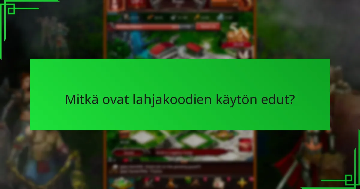 Kuinka usein lahjakoodit päivitetään pelissä Game of War: Fire Age?