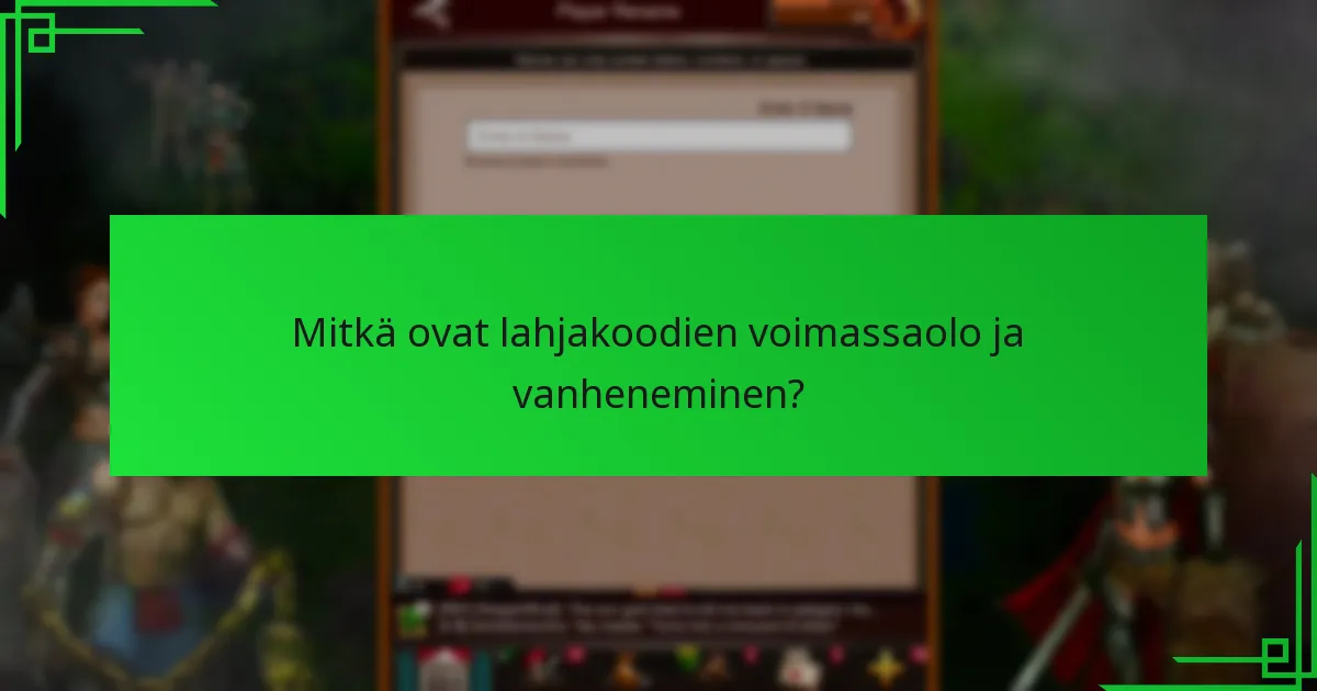 Kuinka eri lahjakoodit vertautuvat etujen suhteen?
