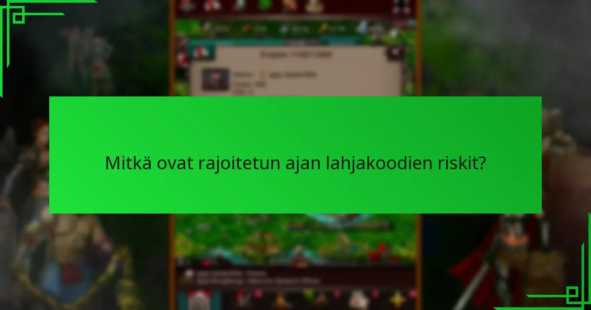 Kuinka rajoitetun ajan lahjakoodit vertautuvat muihin promootioihin?