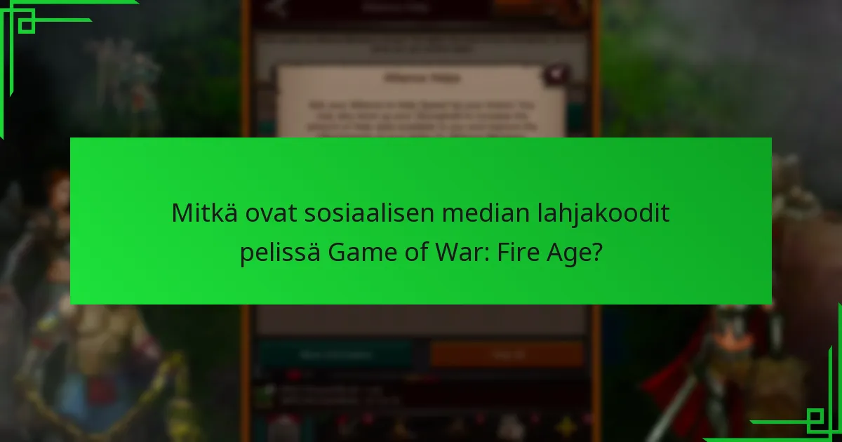 Mitkä ovat vaihtoehtoiset menetelmät ansaita palkintoja pelissä Game of War: Fire Age?